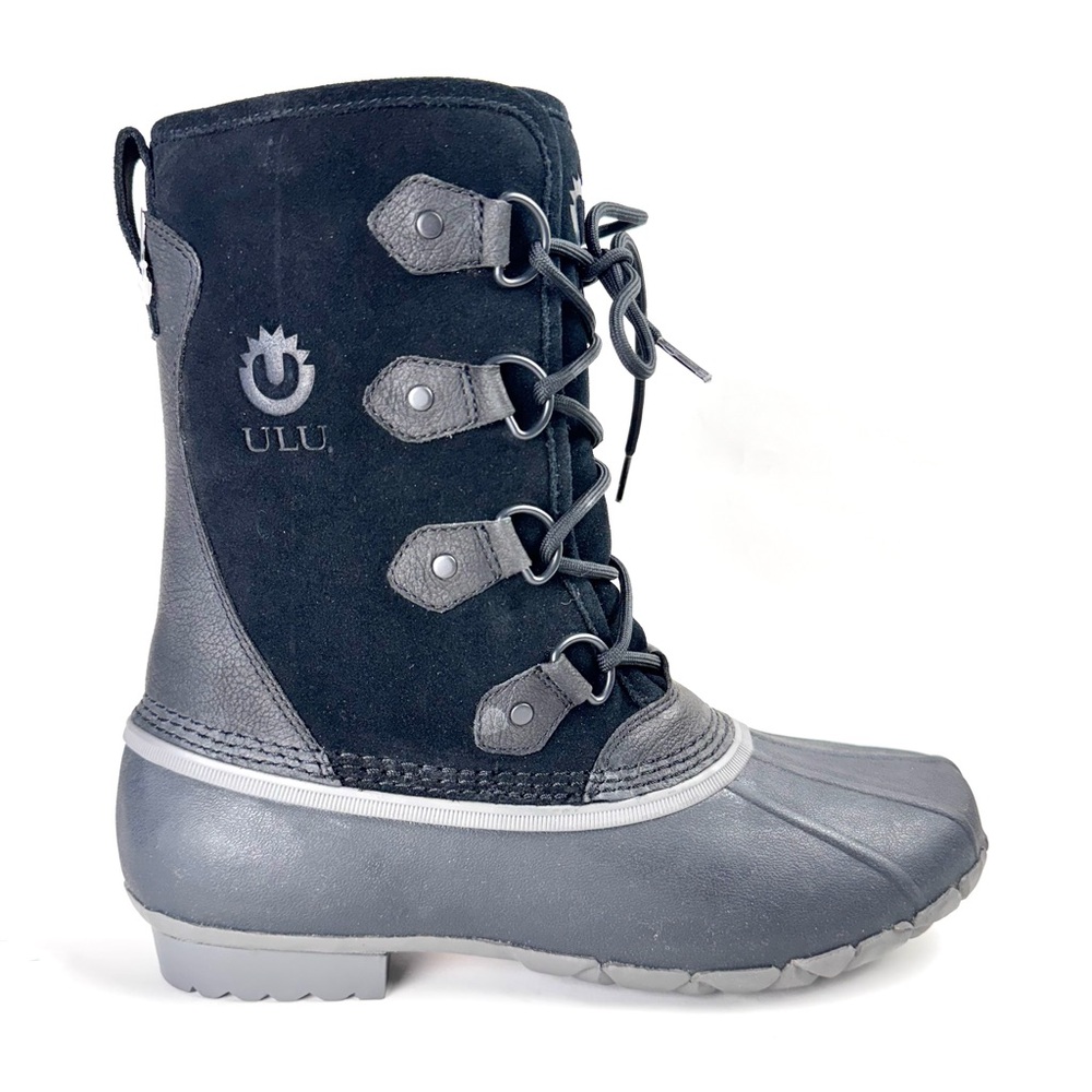 Ulu Waterproof Winter Boots | Insulated Lace-Up Snow Boots | Size 10